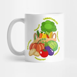 Vegetables Art Mug